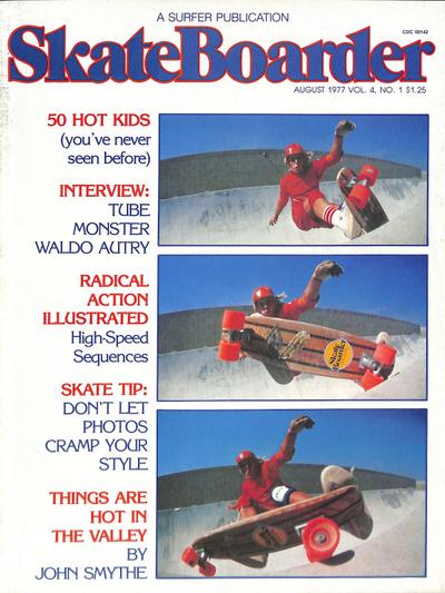 Skateboarder August 1977