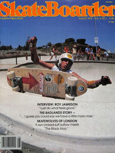 Skateboarder August 1978