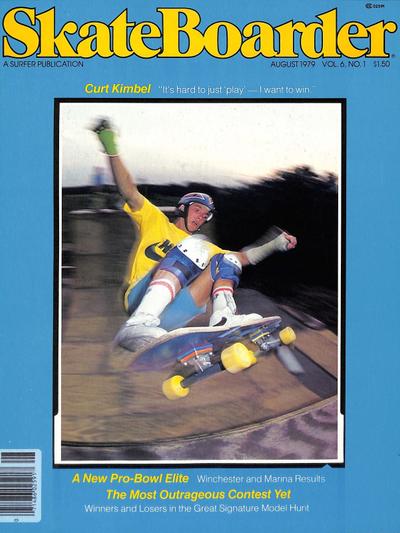 Skateboarder August 1979