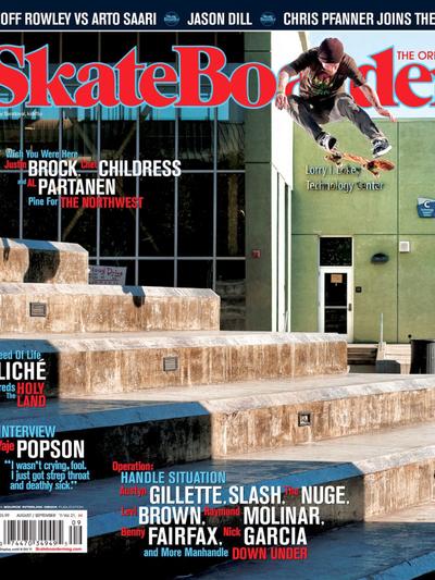 Skateboarder August September 2011