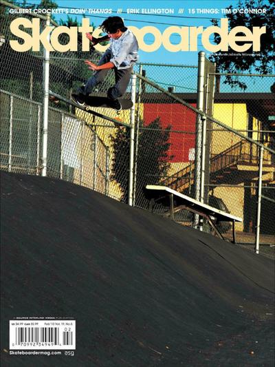 Skateboarder February 2010
