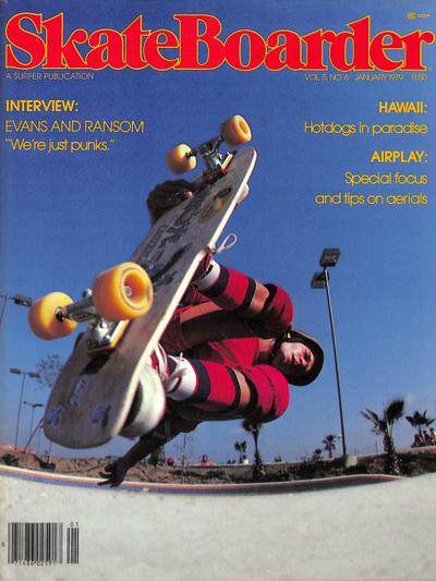 Skateboarder January 1979