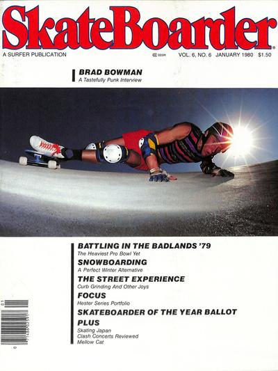 Skateboarder January 1980