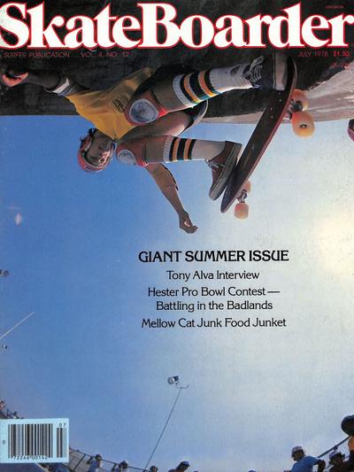 Skateboarder July 1978
