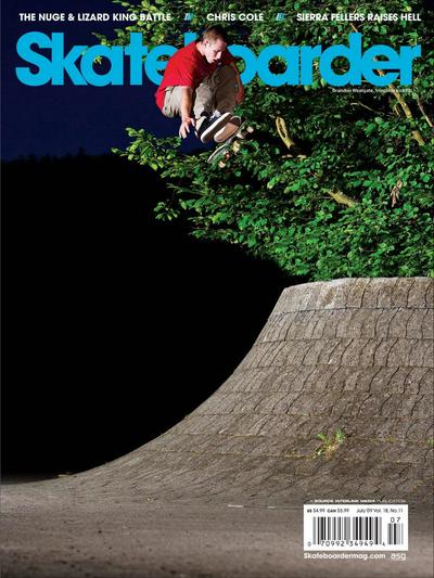 Skateboarder July 2009