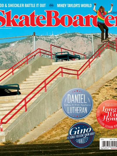 Skateboarder June July 2012