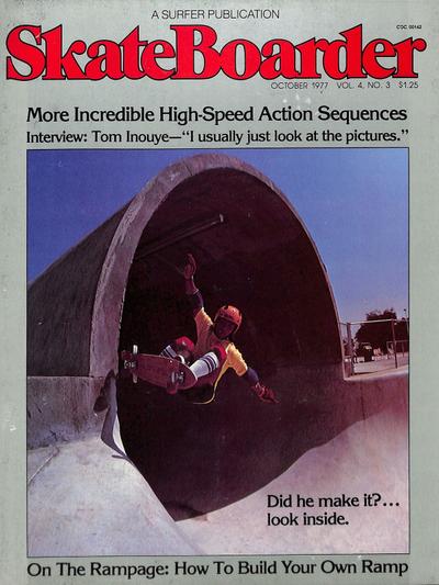 Skateboarder October 1977