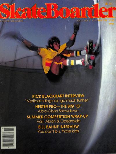 Skateboarder October 1978