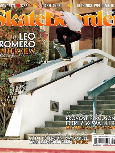 Skateboarder October November 2012