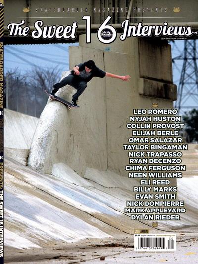 Skateboarder Sweet 16 Interview Issue 2011
