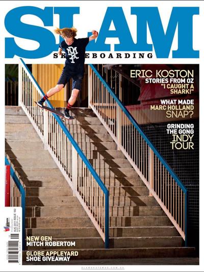 Slam Skateboarding August 2011