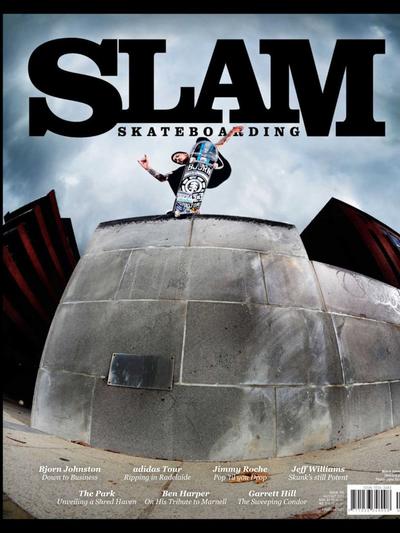 Slam Skateboarding August September 2013