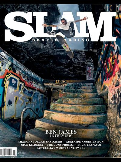 Slam Skateboarding August September 2014