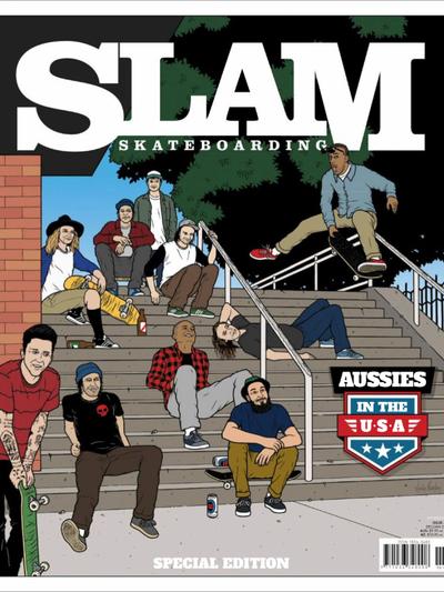 Slam Skateboarding December January 2015