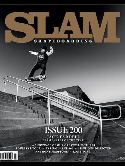 Slam Skateboarding June July 2014