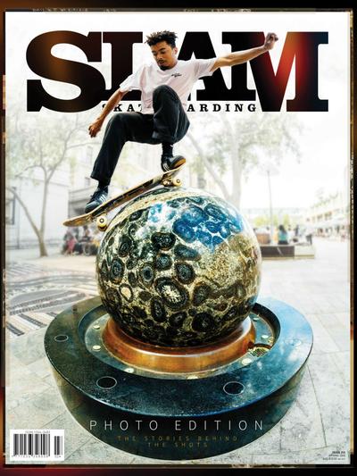 Slam Skateboarding June July 2016