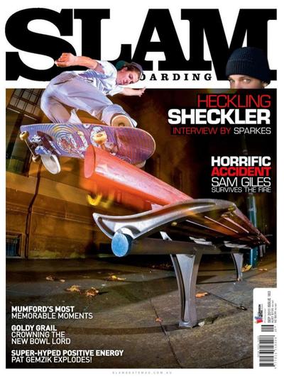 Slam Skateboarding September 2011