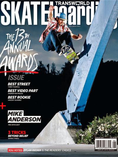 Transworld Skateboarding August 2011