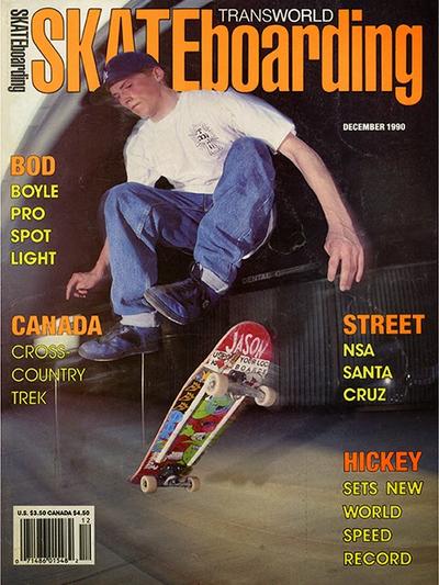 Transworld Skateboarding December 1990