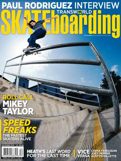 Transworld Skateboarding December 2010