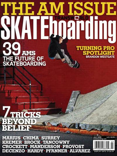 Transworld Skateboarding July 2009