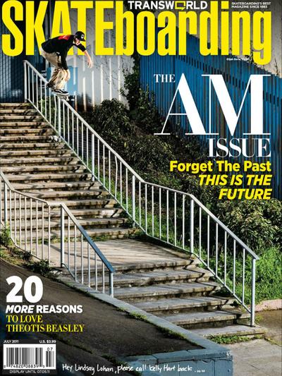 Transworld Skateboarding July 2011