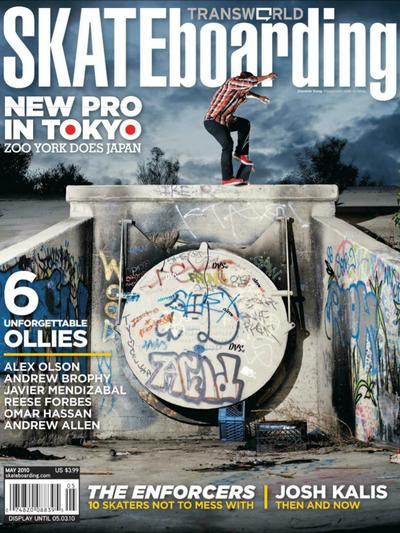 Transworld Skateboarding May 2010