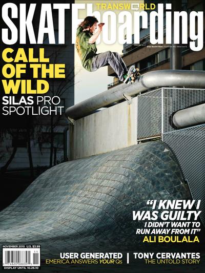 Transworld Skateboarding November 2010