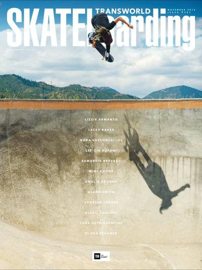 Transworld Skateboarding November 2016