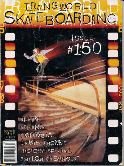 Transworld Skateboarding October 1998
