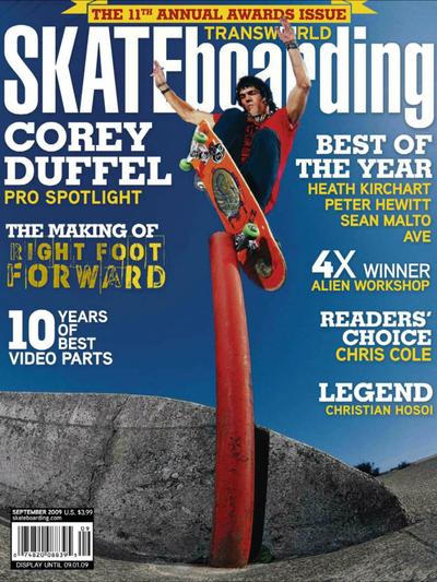 Transworld Skateboarding September 2009