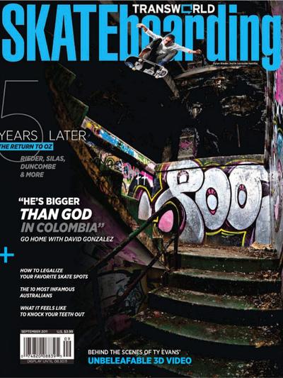 Transworld Skateboarding September 2011